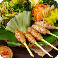 Chả cốm mộc Vinaheo